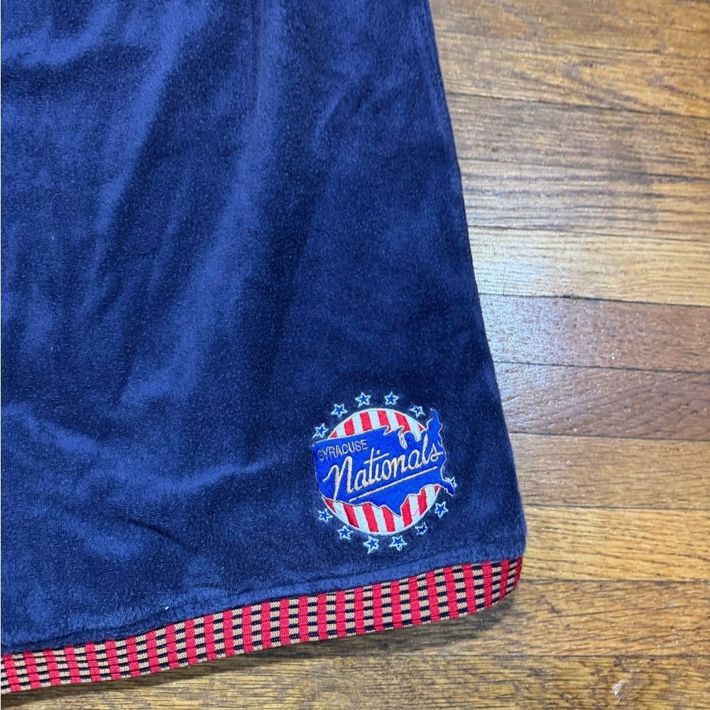 Y2K Reebok Hardwood Classics Syracuse Nationals NBA Terry Shorts Mens XXL Retro - Picture 3 of 8